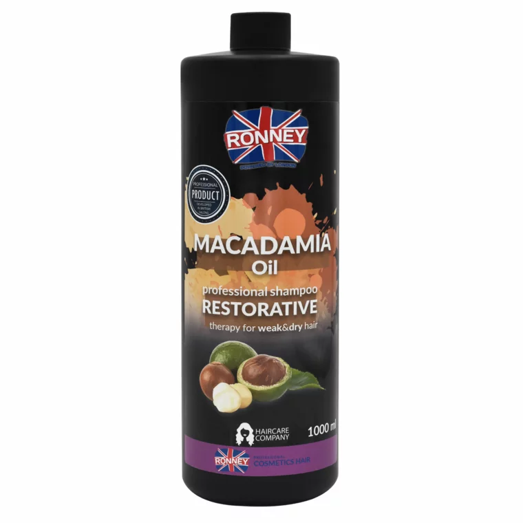Šampon za obnavljanje slabe i suve kose - Macadamia Oil