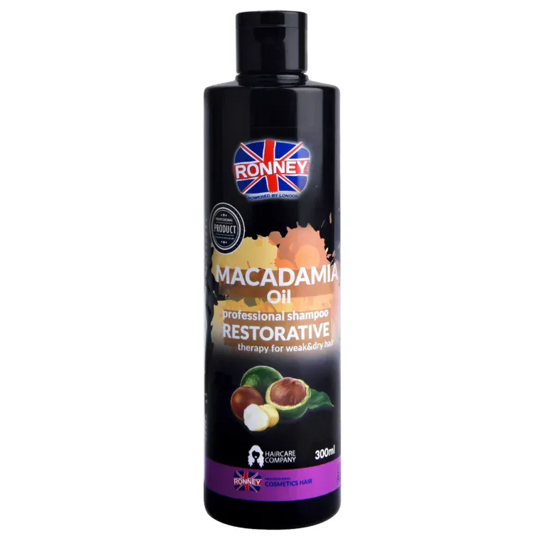 Šampon za obnavljanje slabe i suve kose - Macadamia Oil — 300 ml — slika 1
