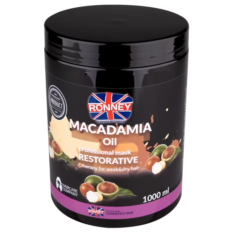 Maska za obnavljanje slabe i suve kose - Macadamia Oil