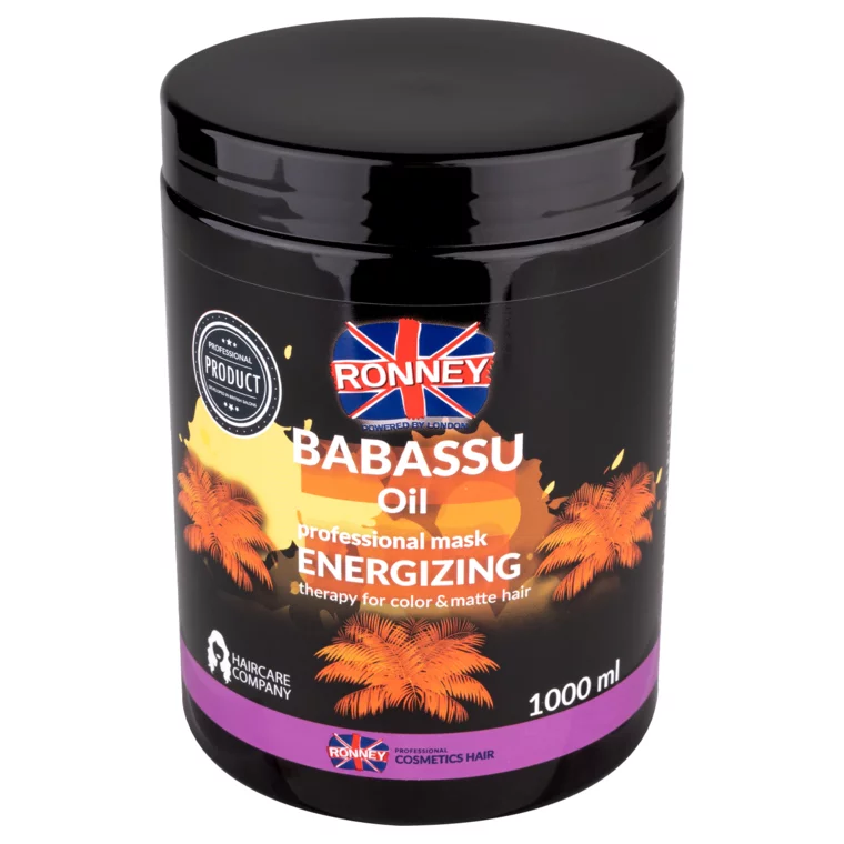 Maska za farbanu i kosu bez sjaja - Babassu Oil Energising