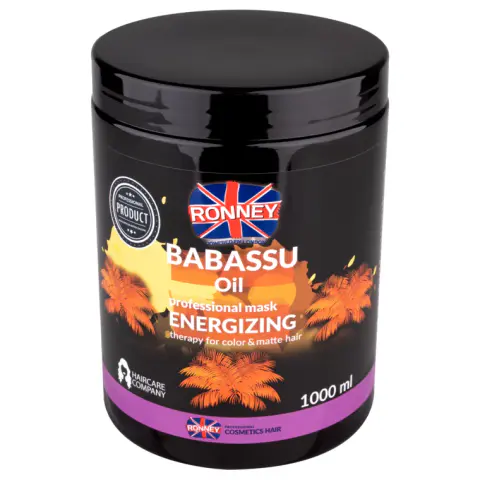 Maska za farbanu i kosu bez sjaja - Babassu Oil Energising