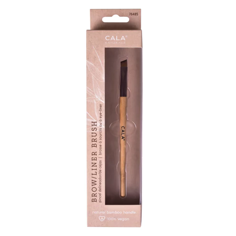Kosa četkica za obrve i ajlajner CALA Bamboo — slika 3