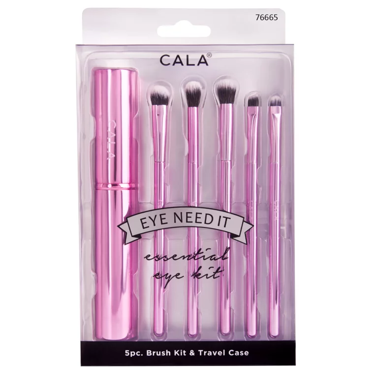 Set četkica za šminkanje CALA Eye Need It Metallic Pink — slika 2