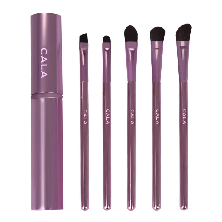 Set četkica za šminkanje CALA Eye Need It Metallic Pink — slika 6