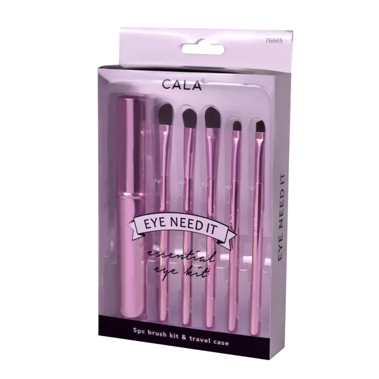 Set četkica za šminkanje CALA Eye Need It Metallic Pink — slika 1