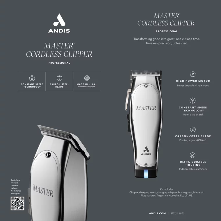 Bežična mašinica za šišanje MLC Master® Cordless Lithium-Ion — slika 8