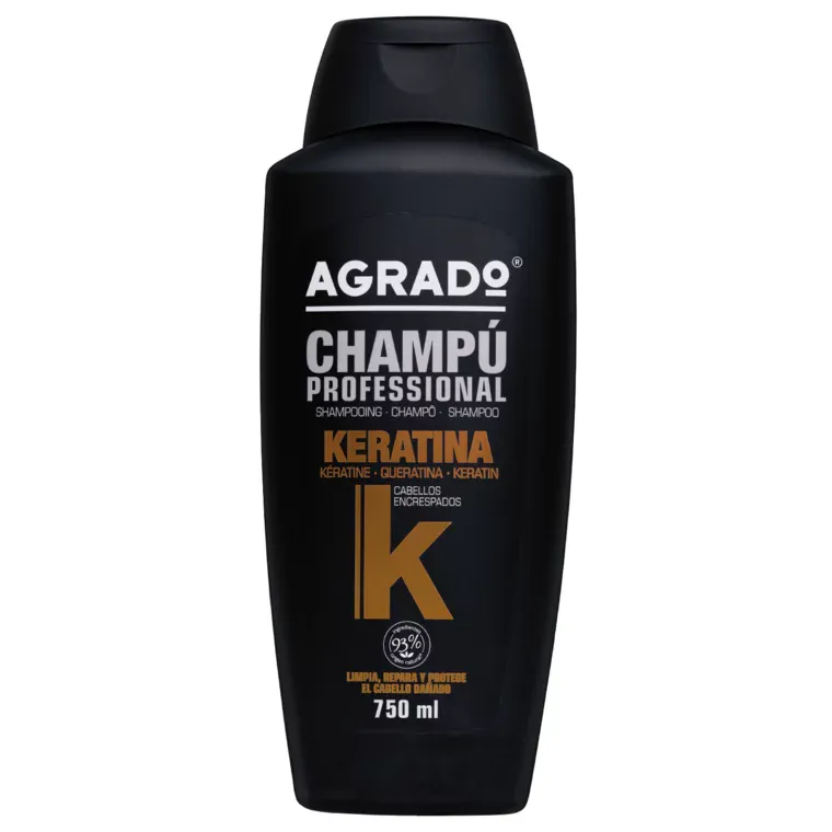 Šampon za neposlušnu kosu - keratin — 750 ml — slika 1