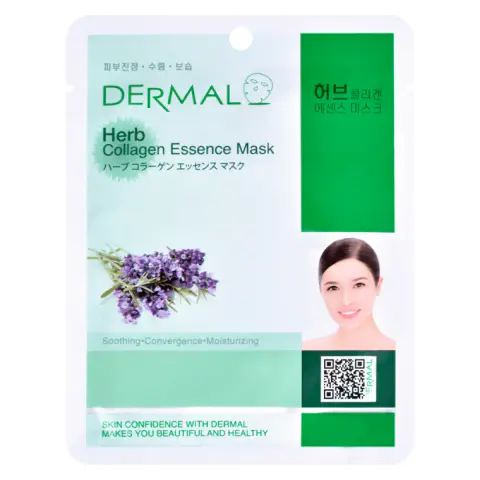 Sheet maska za lice DERMAL Herb Collagen Essence