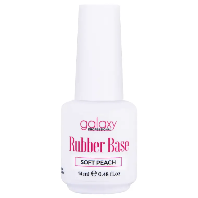 Rubber baza za nokte UV/LED 14 ml — Soft Peach — slika 1