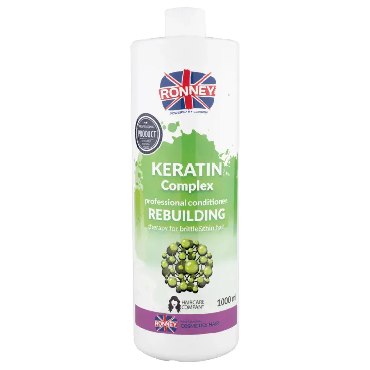 Balzam za obnavljanje tanke i lomljive kose - Keratin Complex — 1000 ml — slika 1