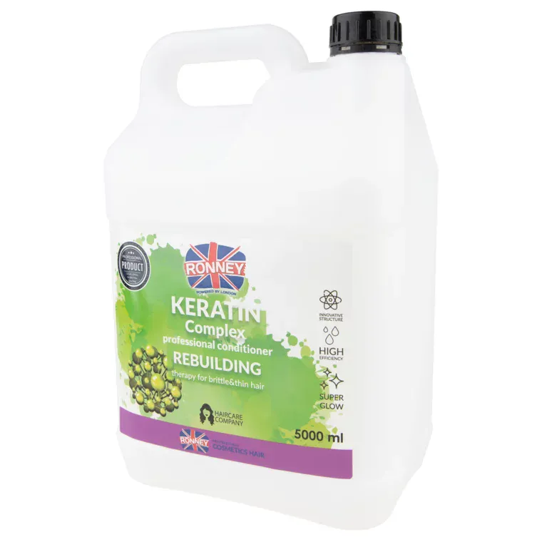 Balzam za obnavljanje tanke i lomljive kose - Keratin Complex — 5000 ml — slika 1