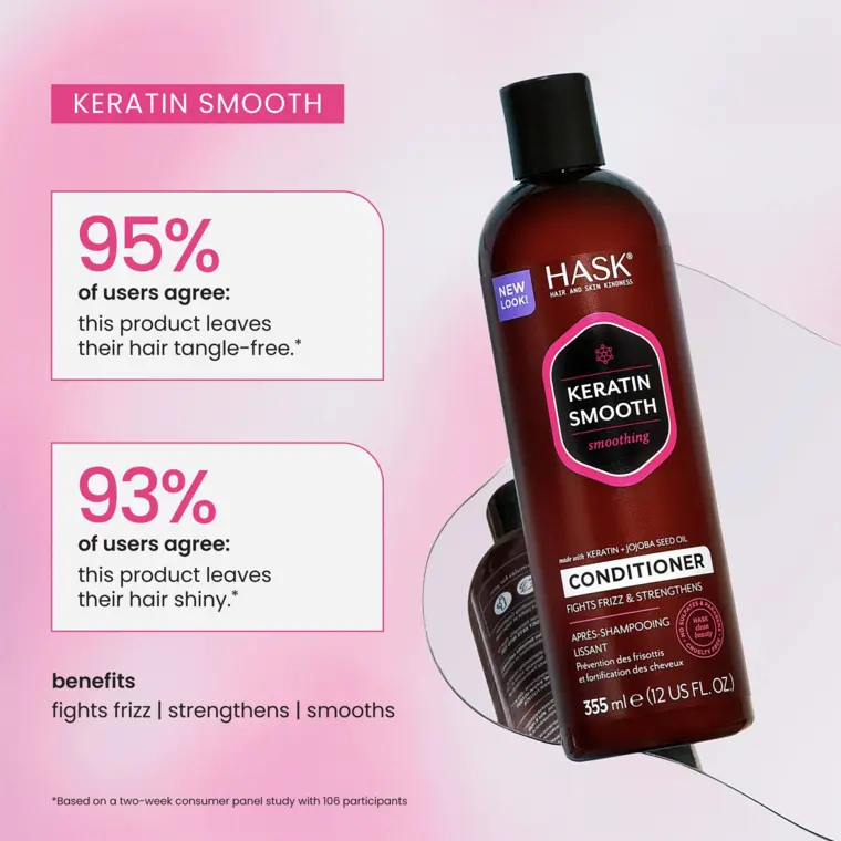 Šampon za obnavljanje kose - Keratin Smooth 355 ml — slika 2