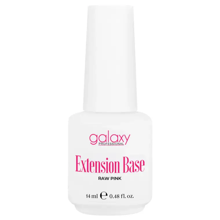 Kamuflažna gradivna baza za nokte LED/UV - Extension Base 14 ml — Raw Pink — slika 1