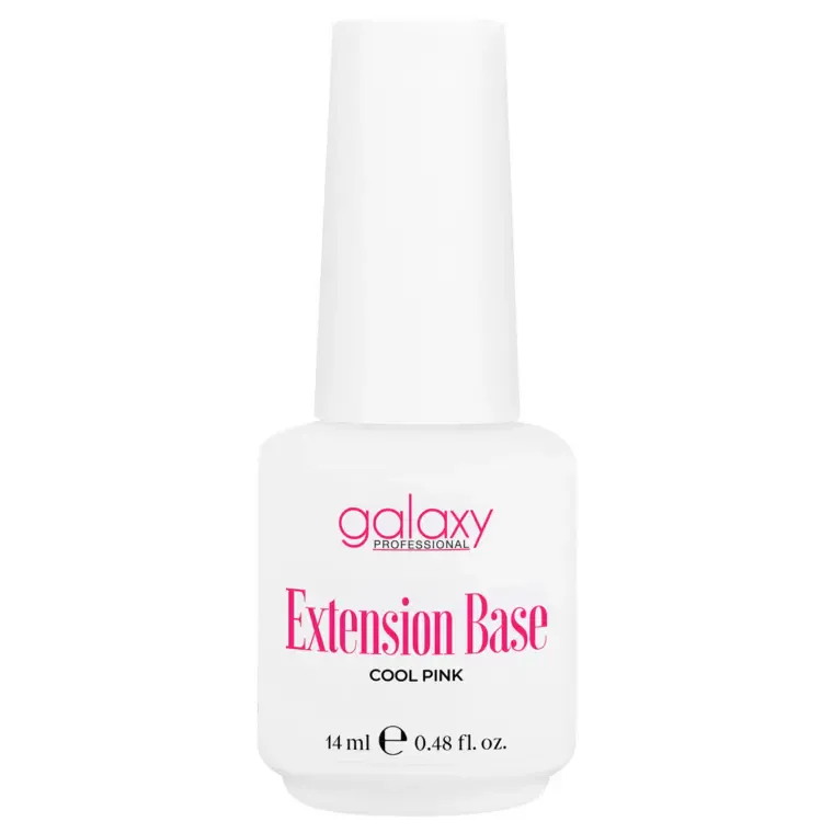 Kamuflažna gradivna baza za nokte LED/UV - Extension Base 14 ml — Cool Pink — slika 1