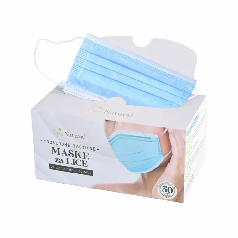 Troslojne maske za lice PL01-50 — slika 1
