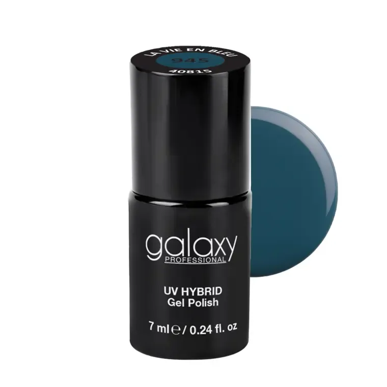 DEEP BLUES - trajni lak za nokte UV/LED Hybrid 7 ml — La Vie en Bleu S945 — slika 1