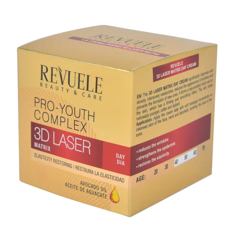 Dnevna krema protiv bora - 3D Laser avokado 50 ml