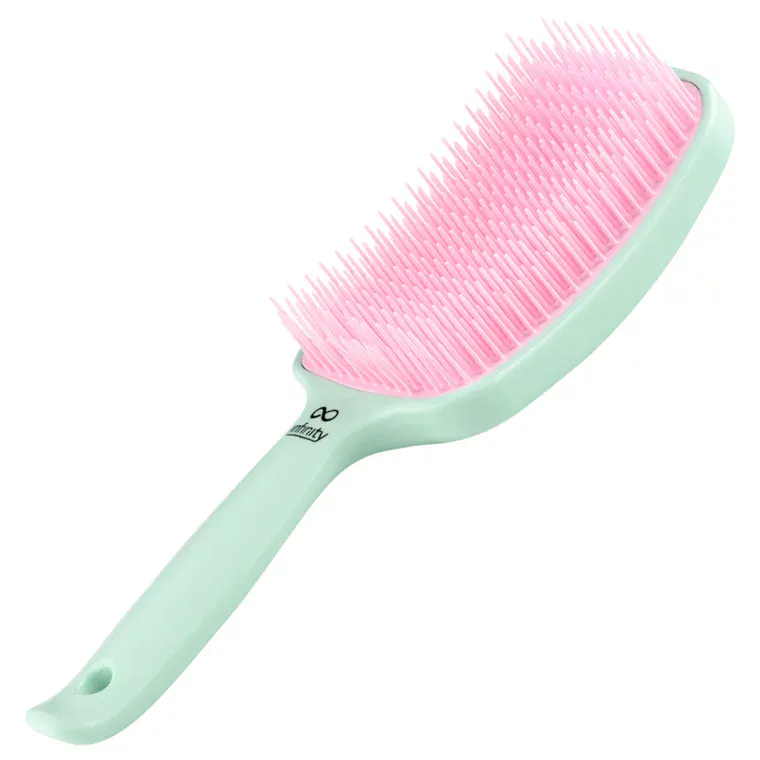 Četka za raščešljavanje kose - Hairfection — Mint-roze — slika 1