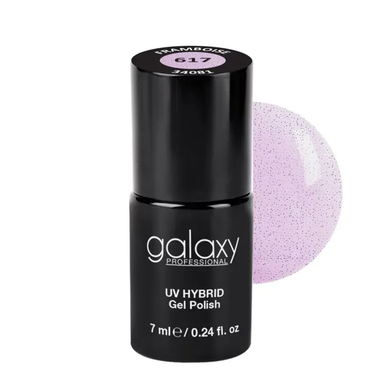 MACARONS - trajni lak za nokte UV/LED Hybrid 7 ml — Framboise S617 — slika 1