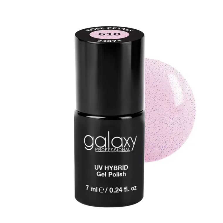 MACARONS - trajni lak za nokte UV/LED Hybrid 7 ml — Rose Petals S610 — slika 1
