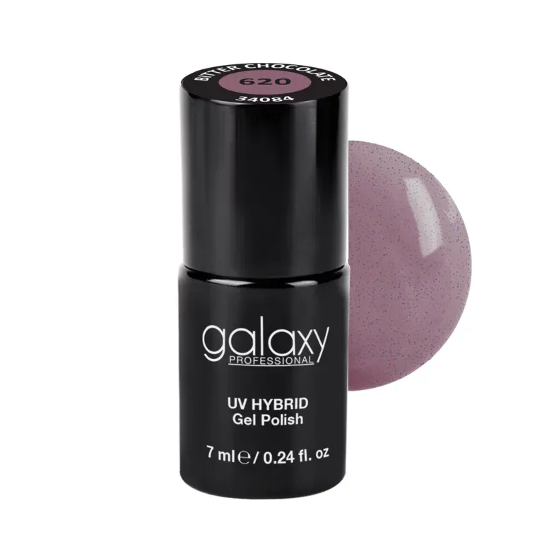MACARONS - trajni lak za nokte UV/LED Hybrid 7 ml — Bitter Chocolate S620 — slika 1