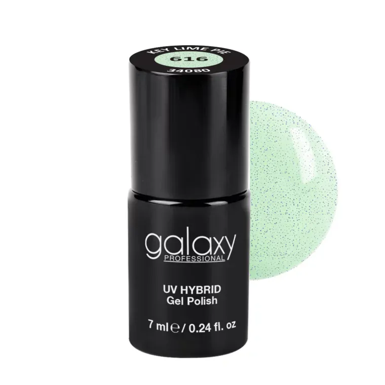 MACARONS - trajni lak za nokte UV/LED Hybrid 7 ml — Key Lime Pie S616 — slika 1