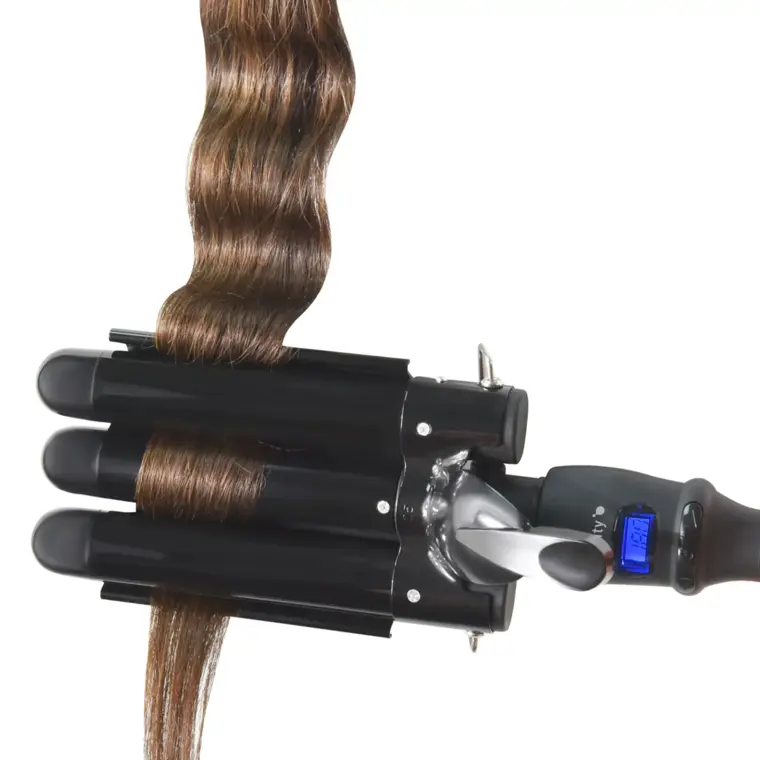 Presa za kosu - Triple Barrel Wavy — slika 7