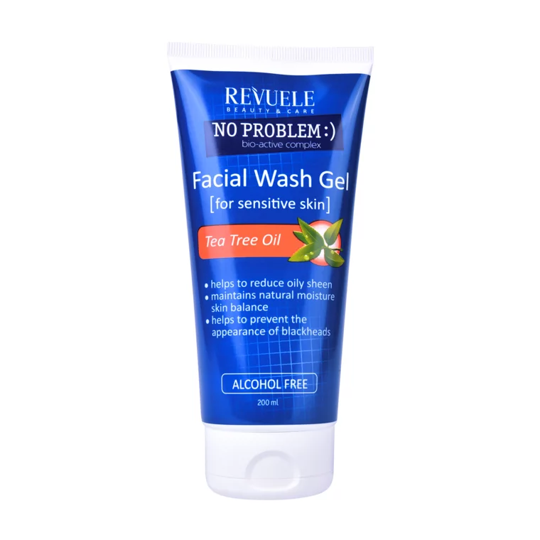 Gel za čišćenje osetljive kože lica - No Problem ulje čajevca 200 ml