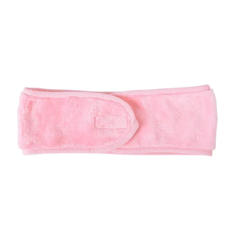 Traka za kosu sa čičkom - mikrofiber — Roze — slika 1