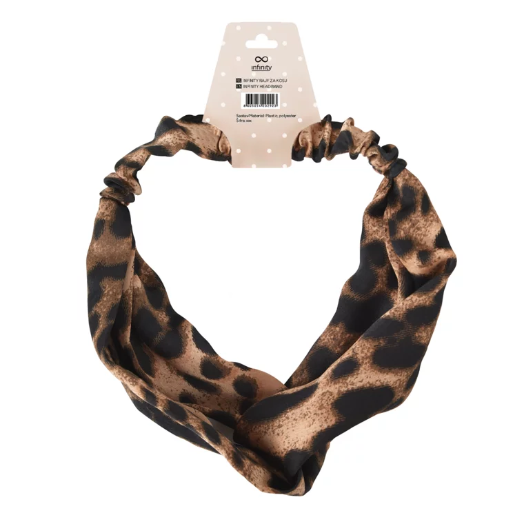 Traka za kosu INFINITY INF055 Leopard — slika 3