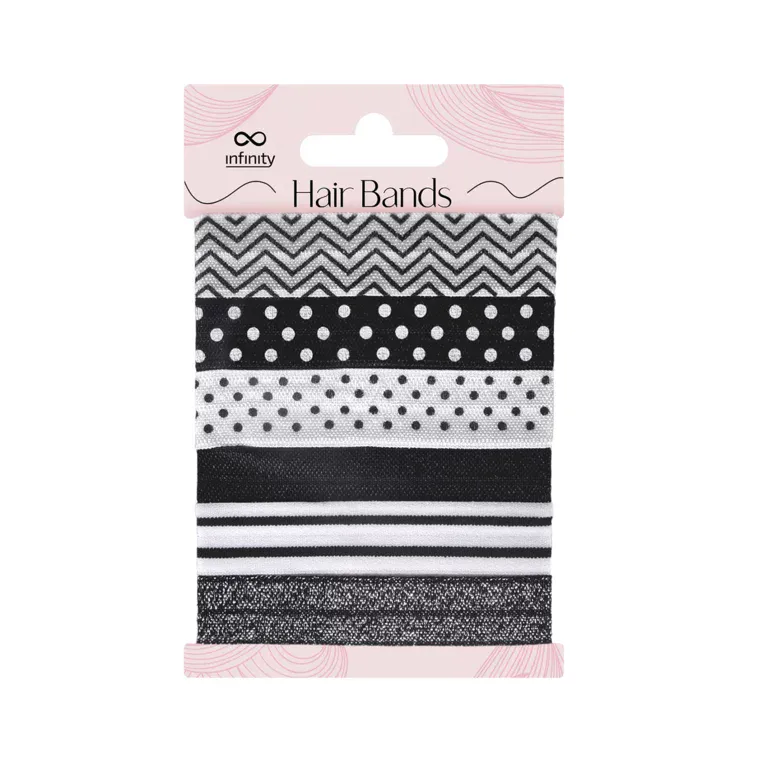 Gumice za kosu INFINITY INF061 Šarene 6/1 — slika 1