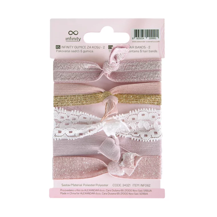 Gumice za kosu INF062 INFINITY 5/1 — slika 2
