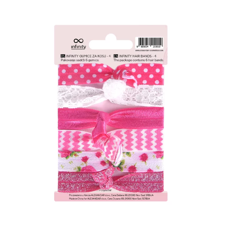 Gumice za kosu INF064 INFINITY 6/1 — slika 2
