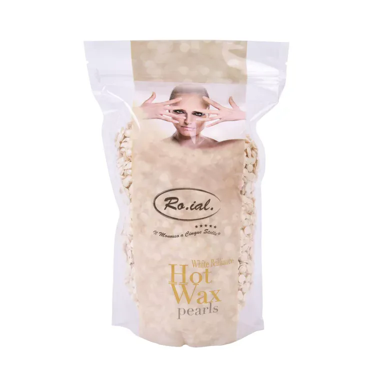Vosak za toplu depilaciju u granulama ROIAL White Brilliance 800g — slika 1