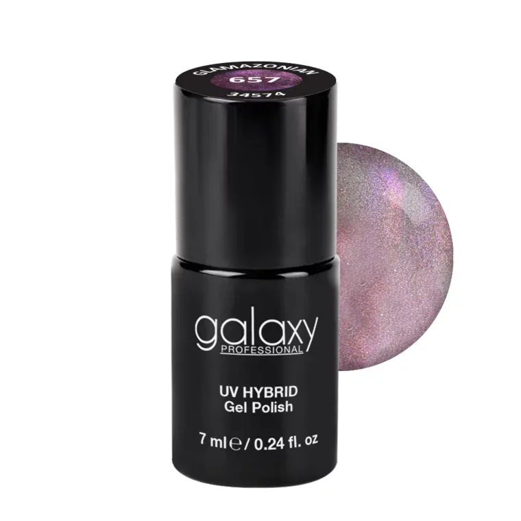 CAT EYE - trajni lak za nokte UV/LED Hybrid 7 ml — Glamazonian S657 — slika 1