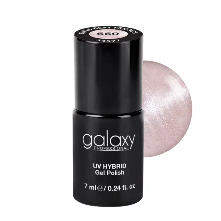 CAT EYE - trajni lak za nokte UV/LED Hybrid 7 ml — Girls Best Friends S660 — slika 1
