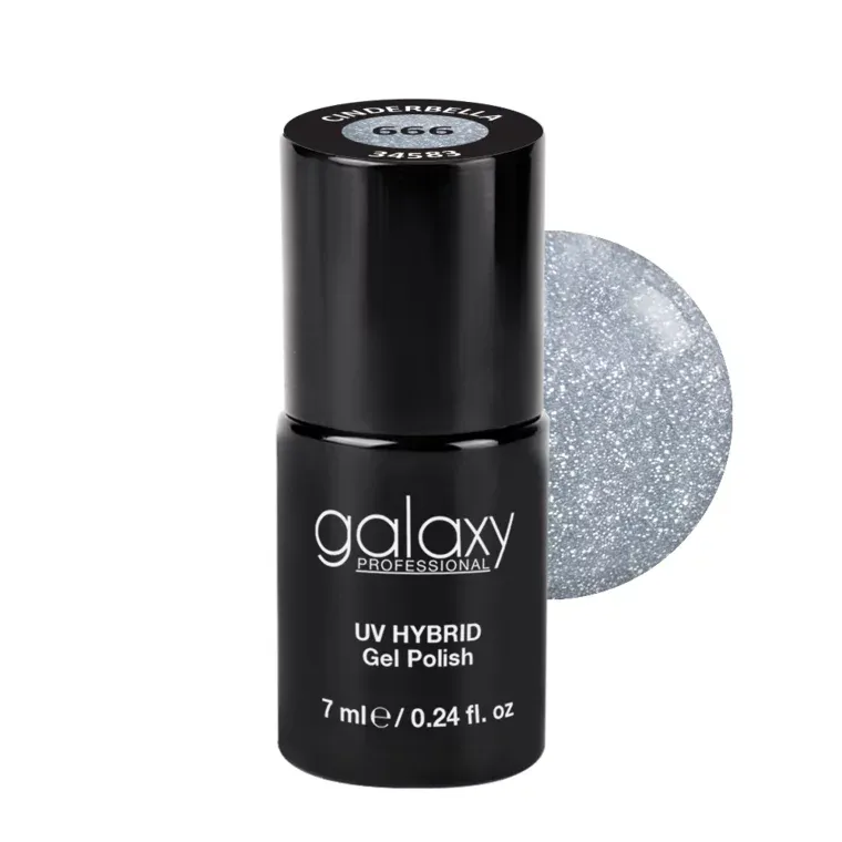 LIGHT REFLECTING - trajni lak za nokte UV/LED Hybrid 7 ml — Cinderbella S666 — slika 1