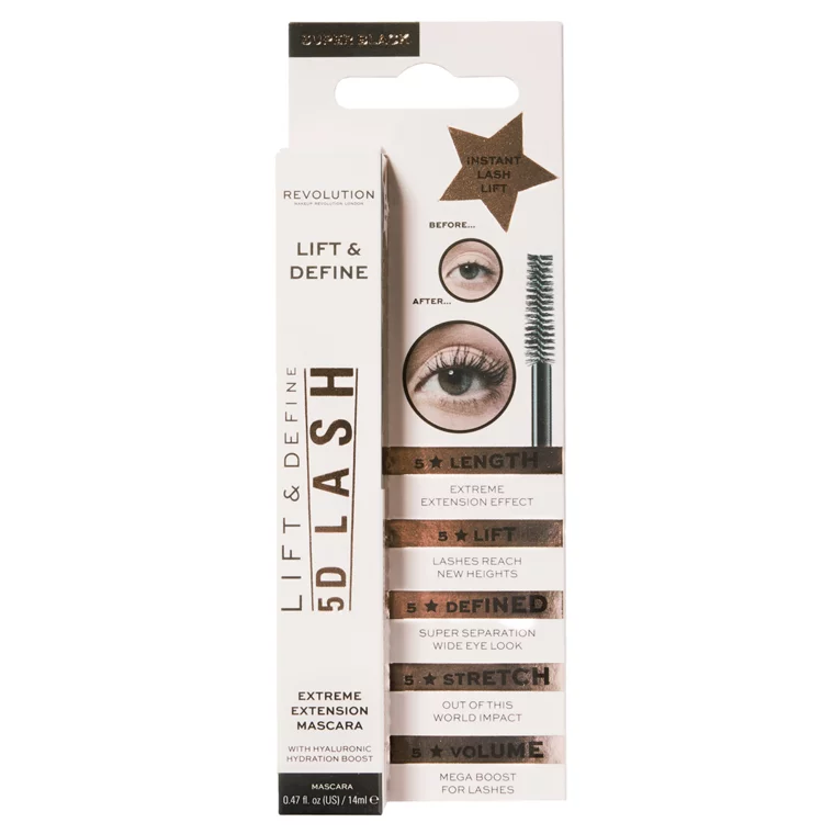 Maskara za volumen trepavica - 5D Lift & Define — slika 4