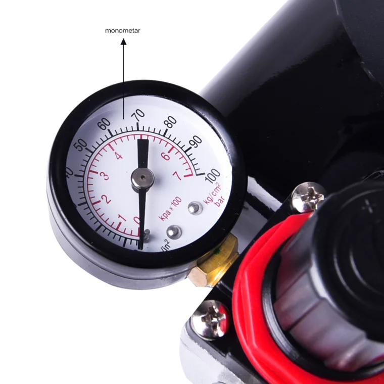 Set airbrush kompresor i pištolj AS186K — slika 3