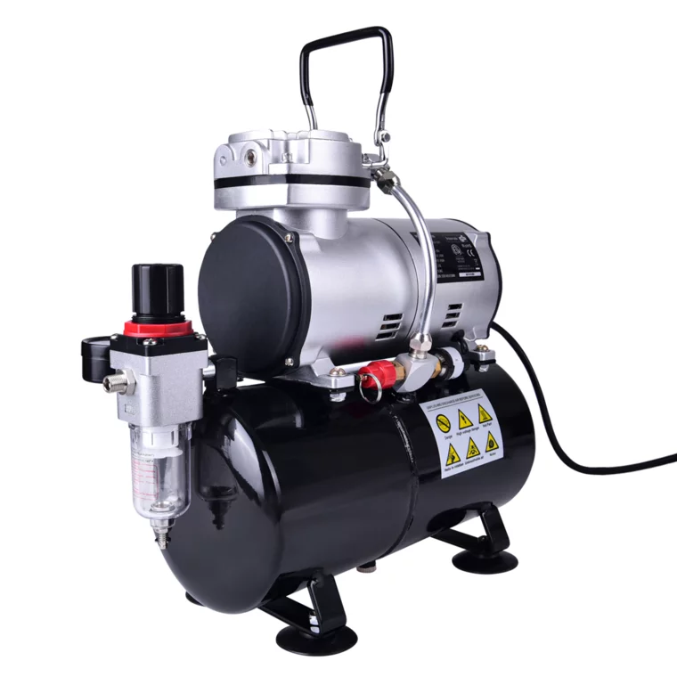 Set airbrush kompresor i pištolj AS186K — slika 1