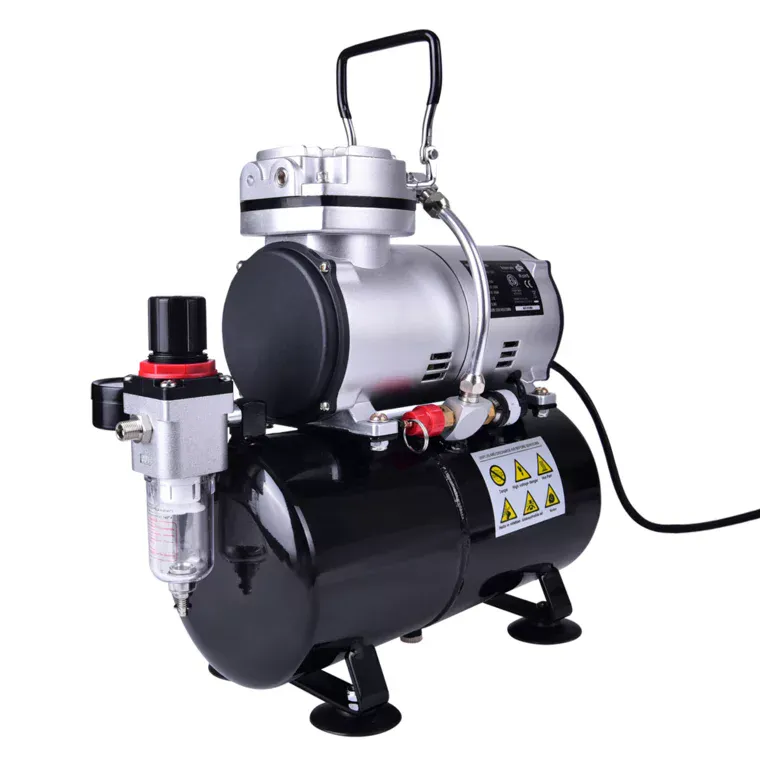 Set airbrush kompresor i pištolj AS186K — slika 1