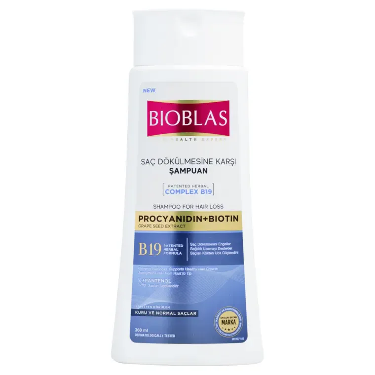 Šampon za prevenciju opadanja kose - procijanidin i biotin 360 ml — slika 1