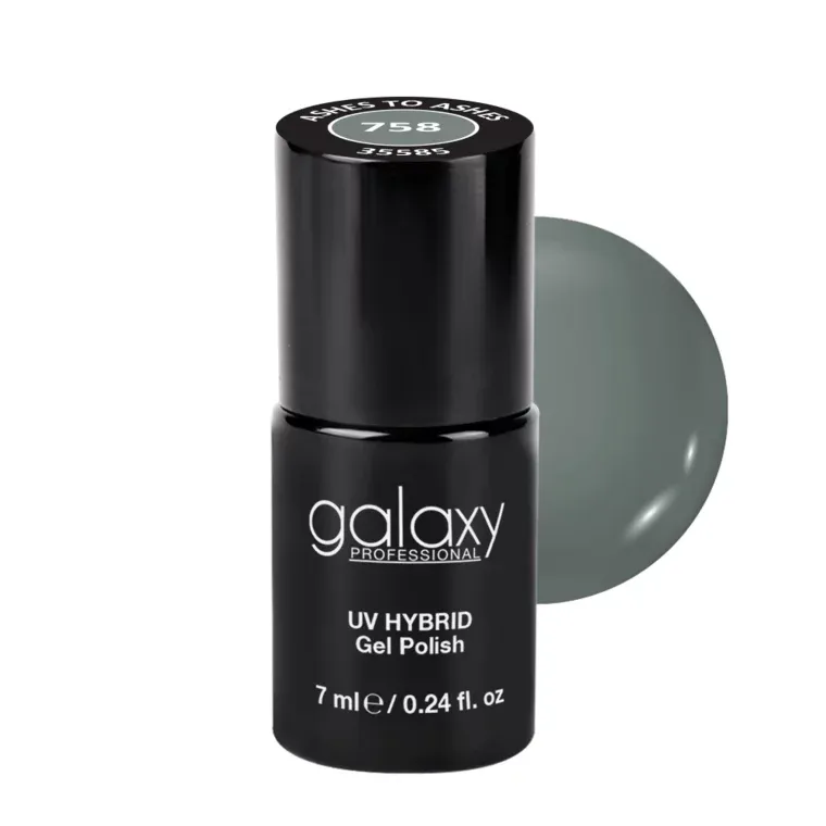 MEET THE GRACE - trajni lak za nokte UV/LED Hybrid 7 ml — Ashes To Ashes S758 — slika 1