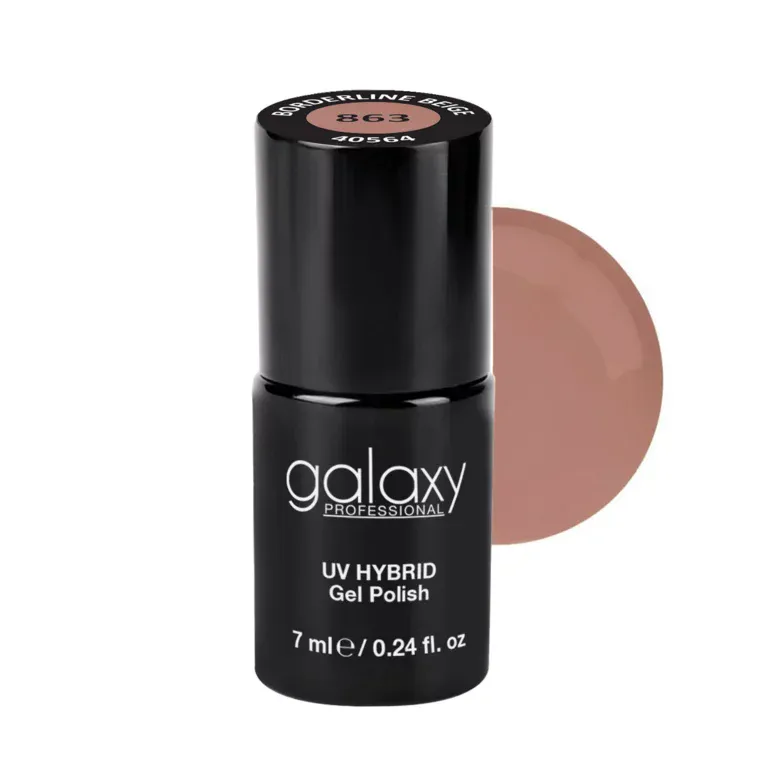 MEET THE GRACE - trajni lak za nokte UV/LED Hybrid 7 ml — Borderline Beige S863 — slika 1