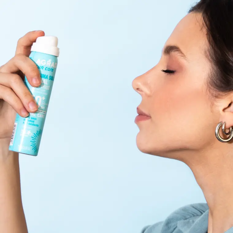 Sprej za zaštitu kože lica od sunca SPF 50 - Bruma Facial 75 ml — slika 3