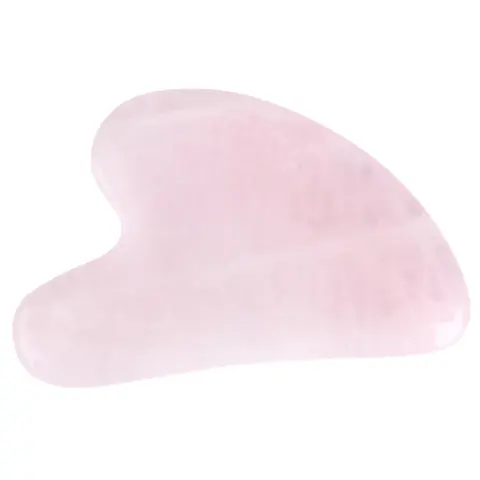 Kamen za masažu lica - Gua Sha rozenkvarc