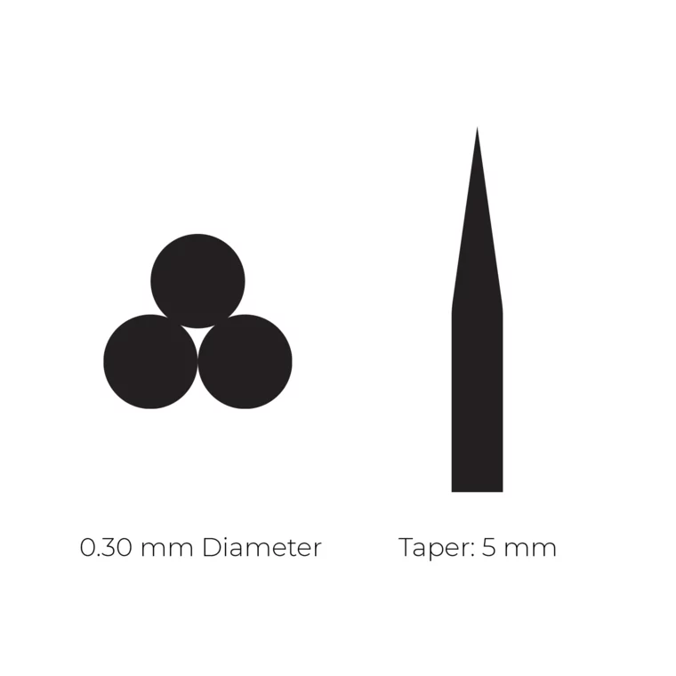 Kartridži sa iglicama za trajnu šminku MAST 3RL 0.30mm 20/1 — slika 2