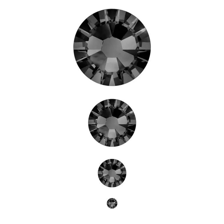 Ukrasi za nokte CRYSP-02 Mix Antracit 175/1 — slika 4