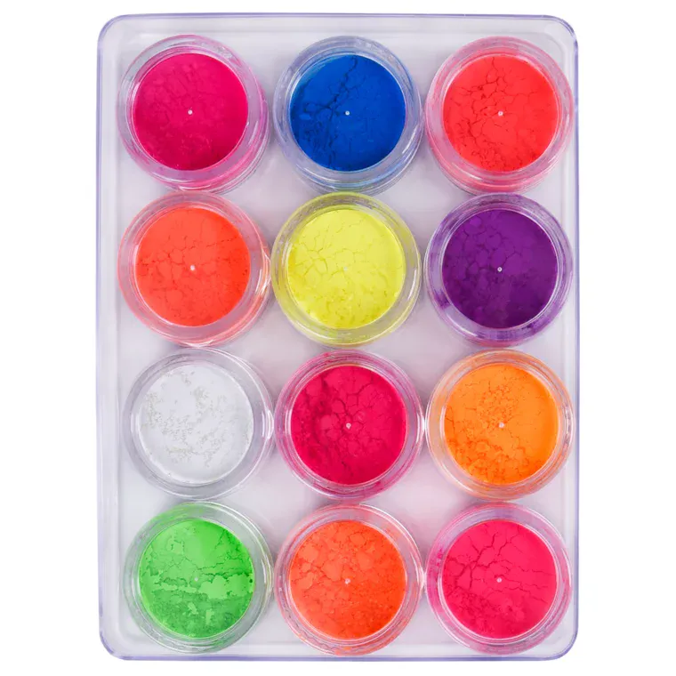 Set neon pigmenata za Nail Art ASNPD003 — slika 1