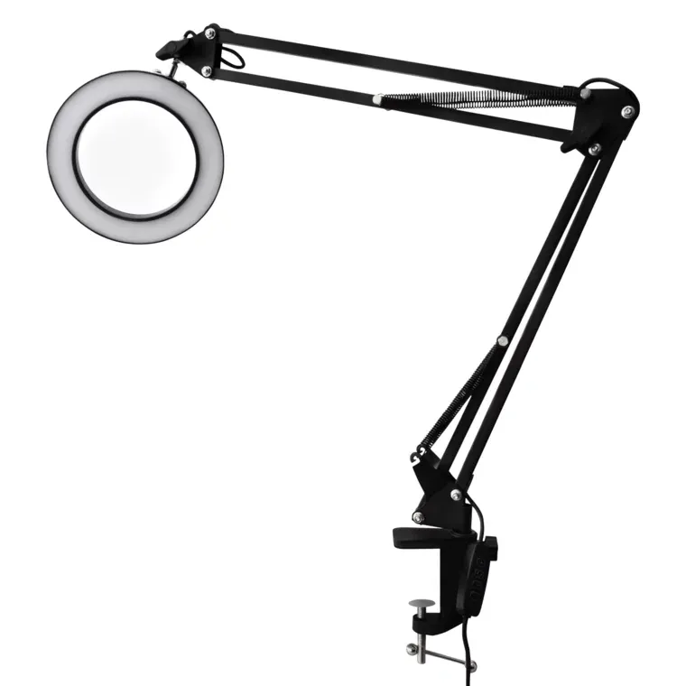 Kozmetička lupa sa LED svetlom FX308 crna — slika 1